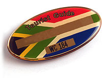 tourist guide badge