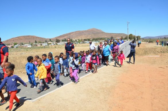 Touwsrivier - pedestrian walkway - 2019