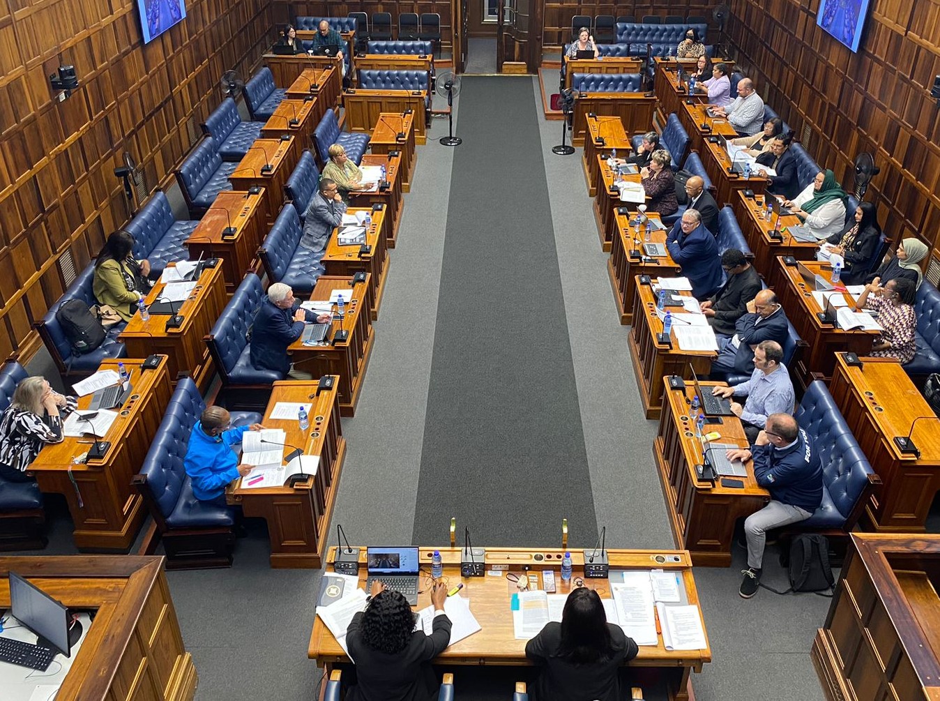 DSD Management team at the Western Cape Provincial Parliament