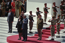 Mandela-at-the-opening-of-parliament