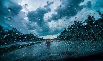 Driving in the rain