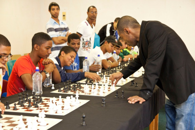 Local Chess Hero Encourages Youth to Make A Move