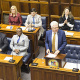 Premier Alan Winde delivering his speech