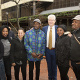 Before going about the formal business of the day, Premier Winde spent some time engaging with citizens.